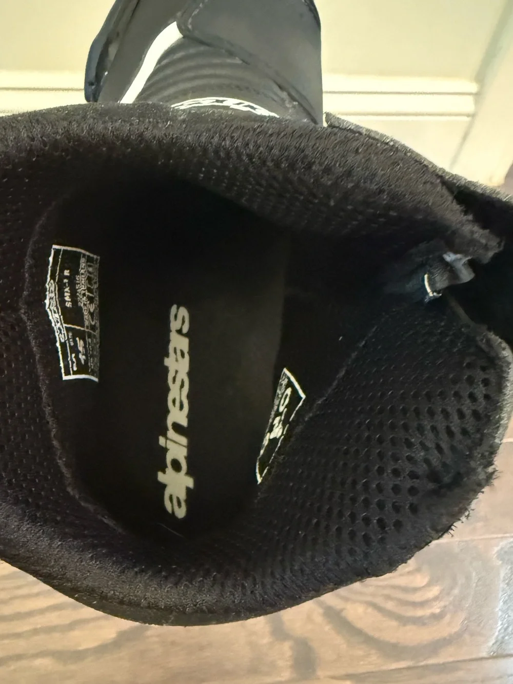 ALPINESTARS SMX-1 R low-cut short riding boots Size 10.5